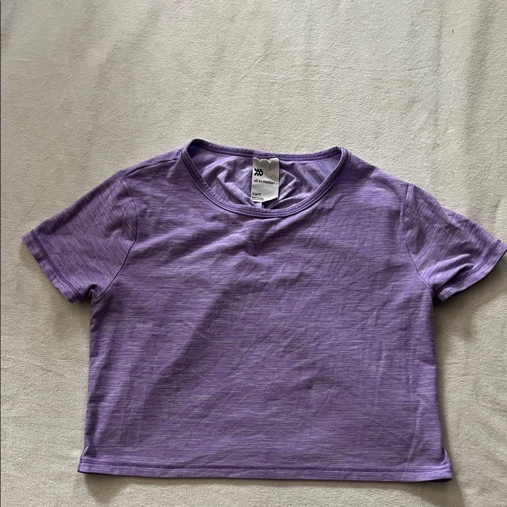 All in Motion Purple Short Sleeve Tee